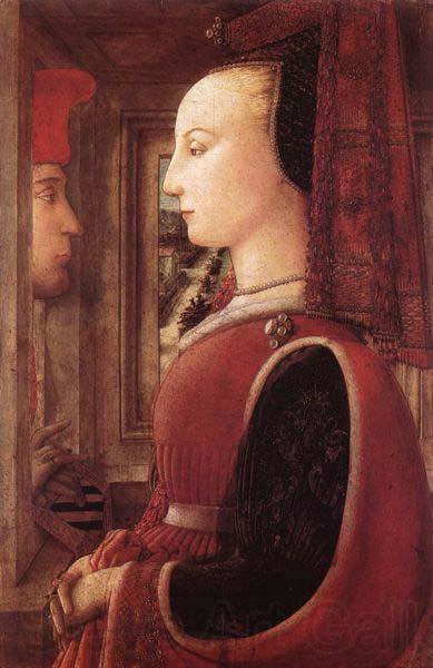 Fra Filippo Lippi Portrait of a Man and Woman at a Casement Norge oil painting art